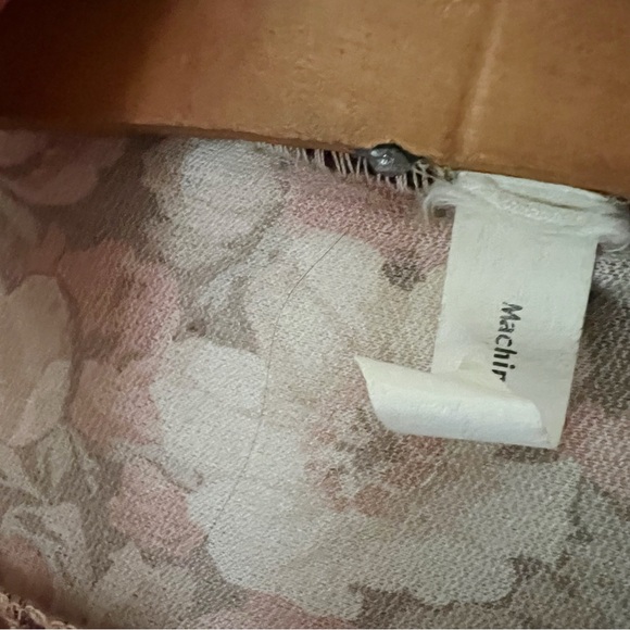 Vintage 70’s women’s sheer lightweightht floral‎ button up blouse size L - Picture 8 of 8